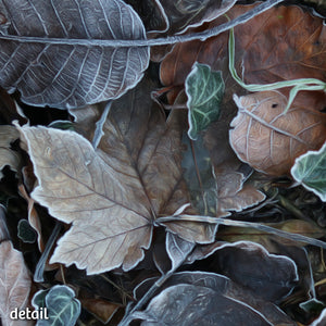 Not A Painting - Frozen Leaves #02
