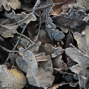 Not A Painting - Frozen Leaves #04